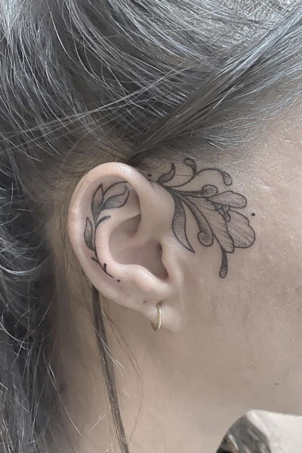 21 Cute And Cool Small Ear Tattoos For Women In 2021 21 Cute And Cool Small Ear Tattoos For Women In 2021