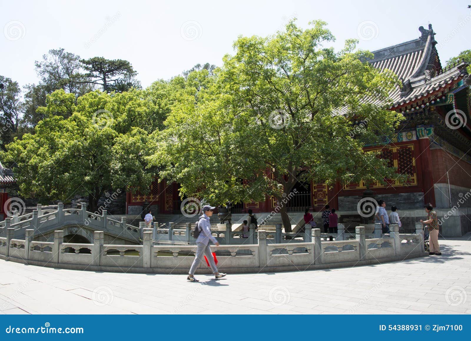 Asia China Beijing Fragrant Hill Park Classical Garden Architecture Asia China Beijing Fragrant Hill Park Classical Garden Architecture