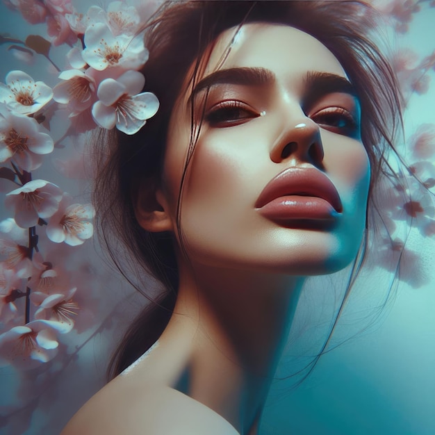 Bold Beauty Unveiled Futuristic Studio Portrait Of A Confident And Bold Beauty Unveiled Futuristic Studio Portrait Of A Confident And
