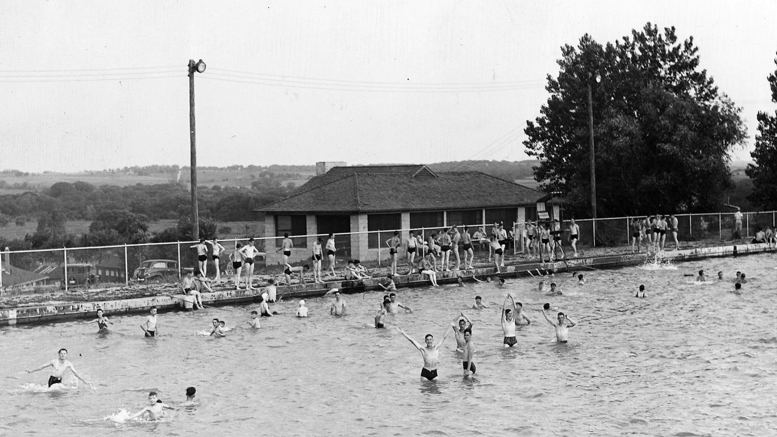 Camp Dodge Pool One Of The Largest In The World It Was Open For About Camp Dodge Pool One Of The Largest In The World It Was Open For About