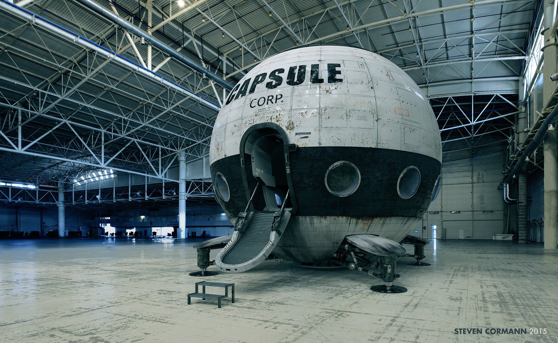 Capsule Corp Stage OBJ: A 3D Modeling Guide
