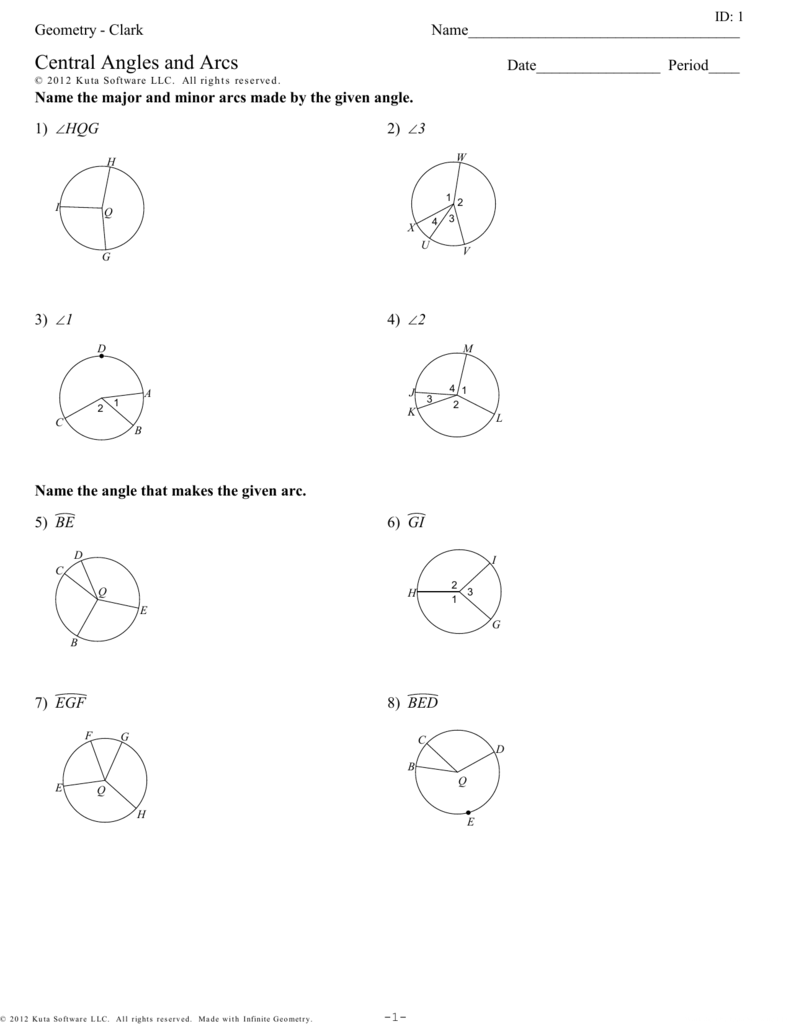 Master Central Angles & Arc Measures: Essential Geometry Tips