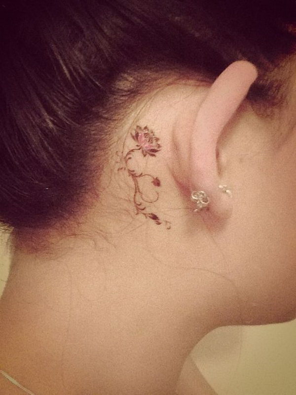 Discover Behind The Ear Tattoos Tiny Designs With Maximum Impact Discover Behind The Ear Tattoos Tiny Designs With Maximum Impact