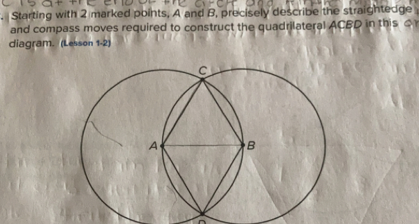 Fig A An Example For A Horocycle H On P And Fig B Marked Points On Fig A An Example For A Horocycle H On P And Fig B Marked Points On