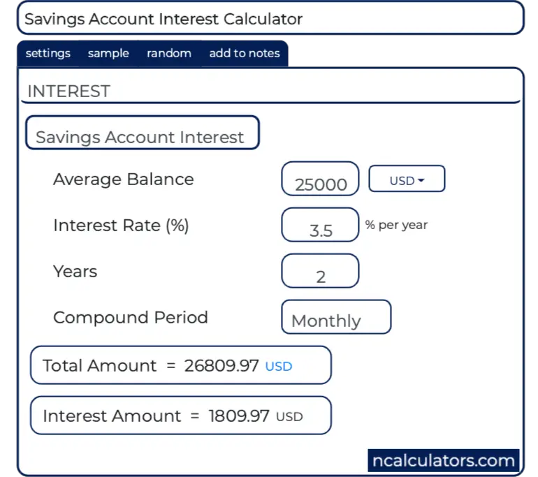 How To Calculate Interest On A Savings Account How To Calculate Interest On A Savings Account