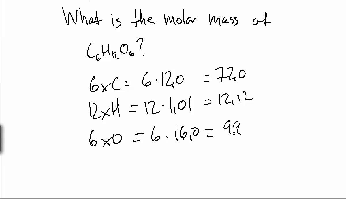 How To Calculate Molar Mass Step By Step With Examples How To Calculate Molar Mass Step By Step With Examples