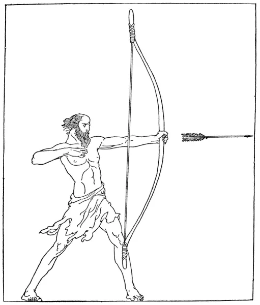 Image Of Homer The Odyssey Odysseus Bending His Bow In Contest With Image Of Homer The Odyssey Odysseus Bending His Bow In Contest With