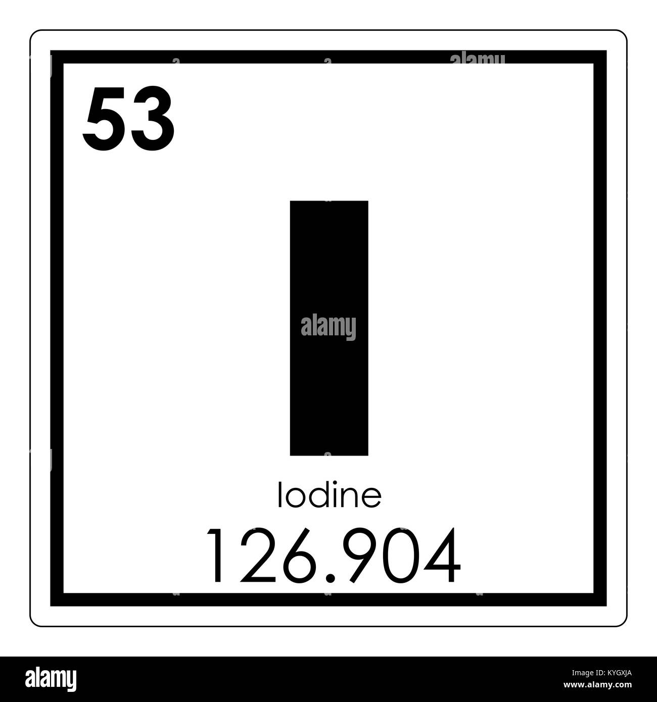 Iodine Chemical Element Periodic Table Science Symbol Stock Photo Alamy Iodine Chemical Element Periodic Table Science Symbol Stock Photo Alamy
