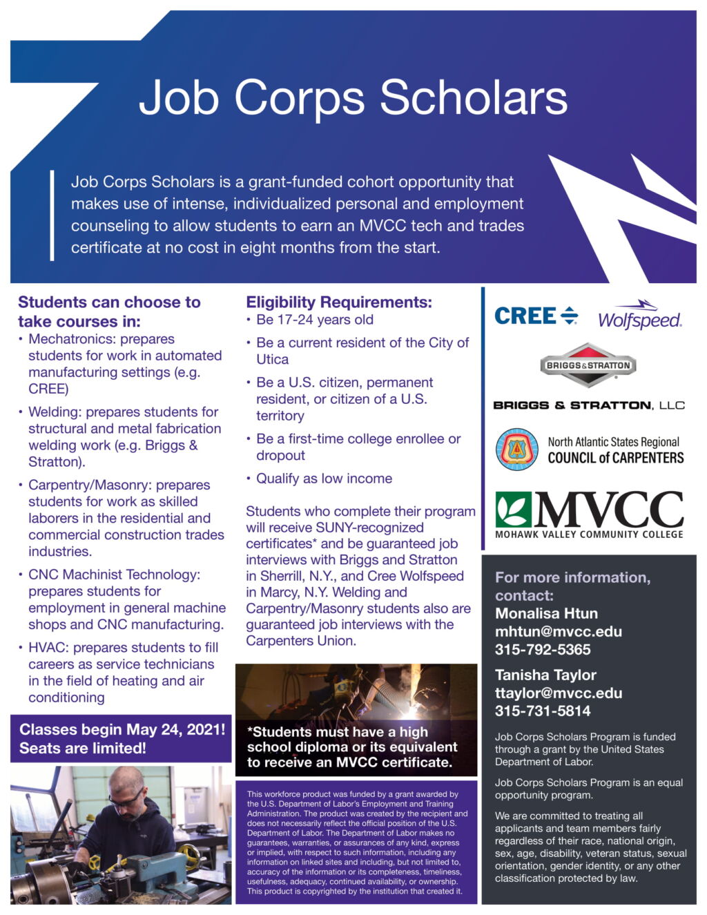 Job Corps Scholars Working Solutions Job Corps Scholars Working Solutions