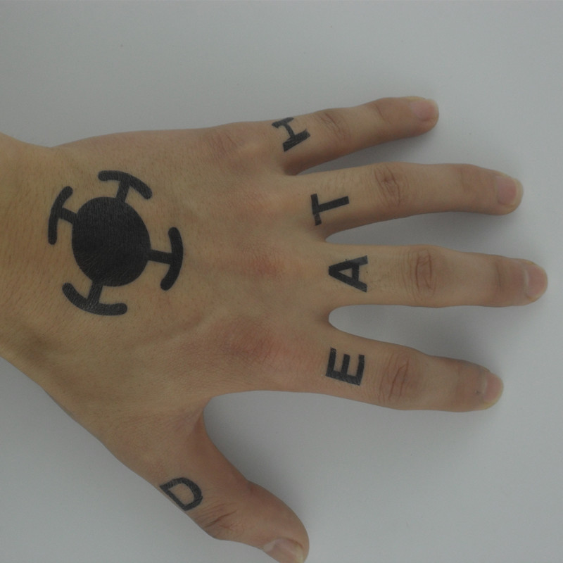 Law One Piece Hand Tattoo Ideas & Inspiration