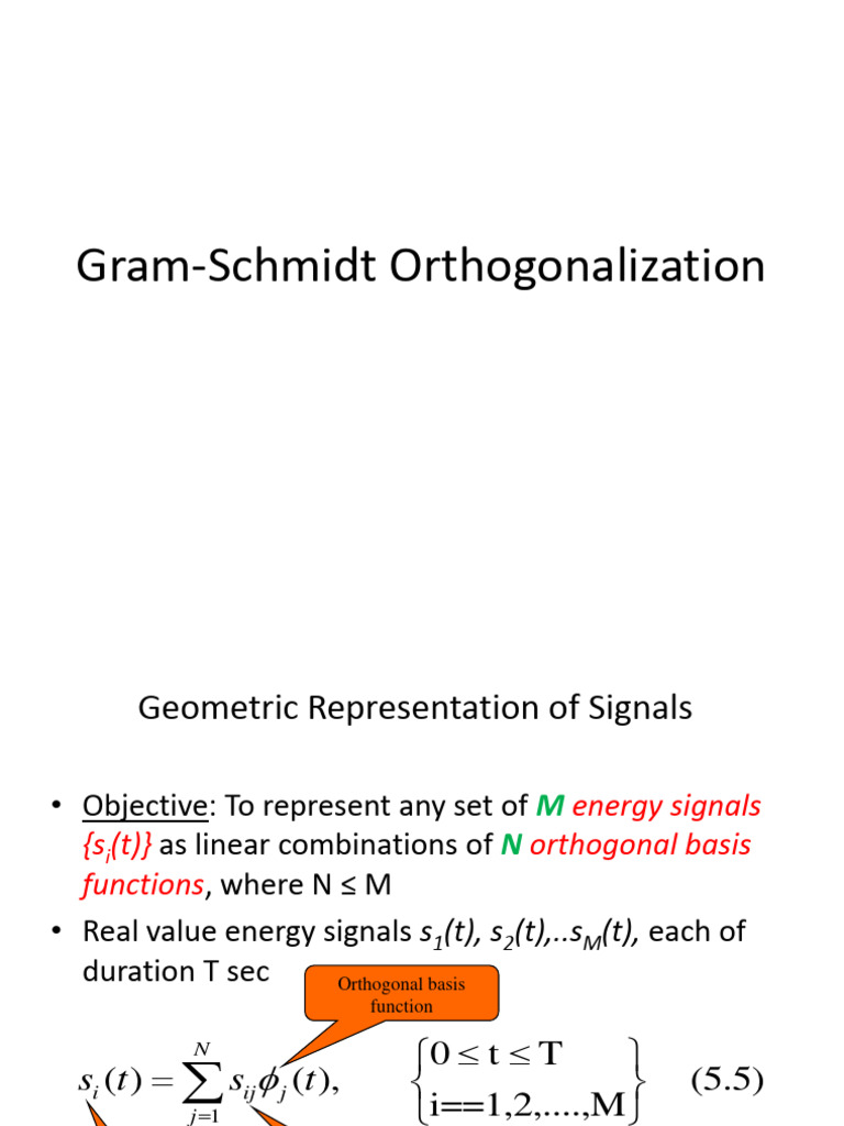 Linear Algebra Gram Schmidt Orthogonalization Youtube Linear Algebra Gram Schmidt Orthogonalization Youtube