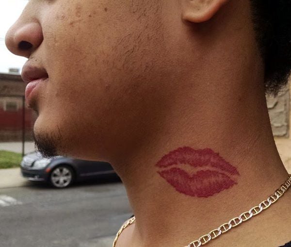 Lip Tattoo on Neck: Uncovering Its Hidden Meaning