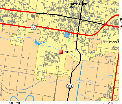 Map Of All Zip Codes In Mcallen Texas Updated November 2022 Map Of All Zip Codes In Mcallen Texas Updated November 2022