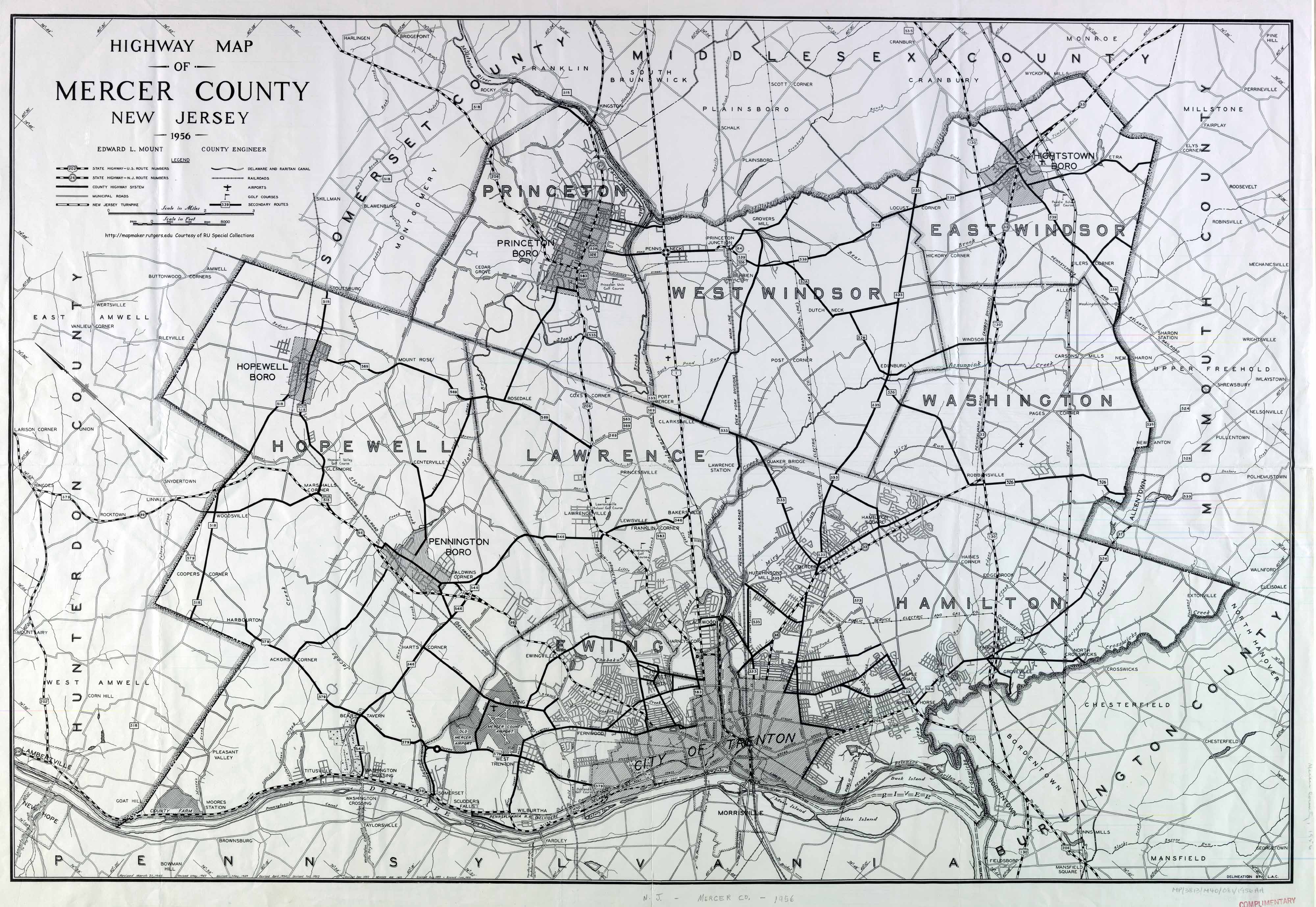 Maps From The Everts And Stewart Atlas Of Mercer County New Jersey Maps From The Everts And Stewart Atlas Of Mercer County New Jersey