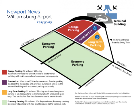 Newport News Airport Map And More Info Newport News Airport Map And More Info