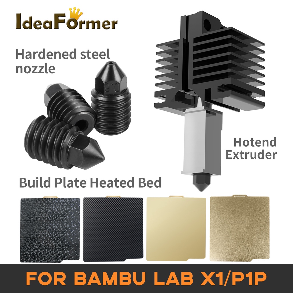 P1p P1s Hardened Steel Extruder Gears Nozzle Upgrade Bambu Lab P1p P1s Hardened Steel Extruder Gears Nozzle Upgrade Bambu Lab