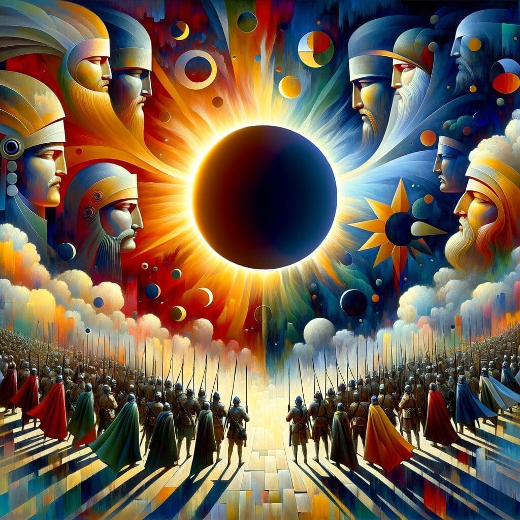 The Epic Showdown Solar Eclipse Alexander Vs Darius Unveiled The Epic Showdown Solar Eclipse Alexander Vs Darius Unveiled