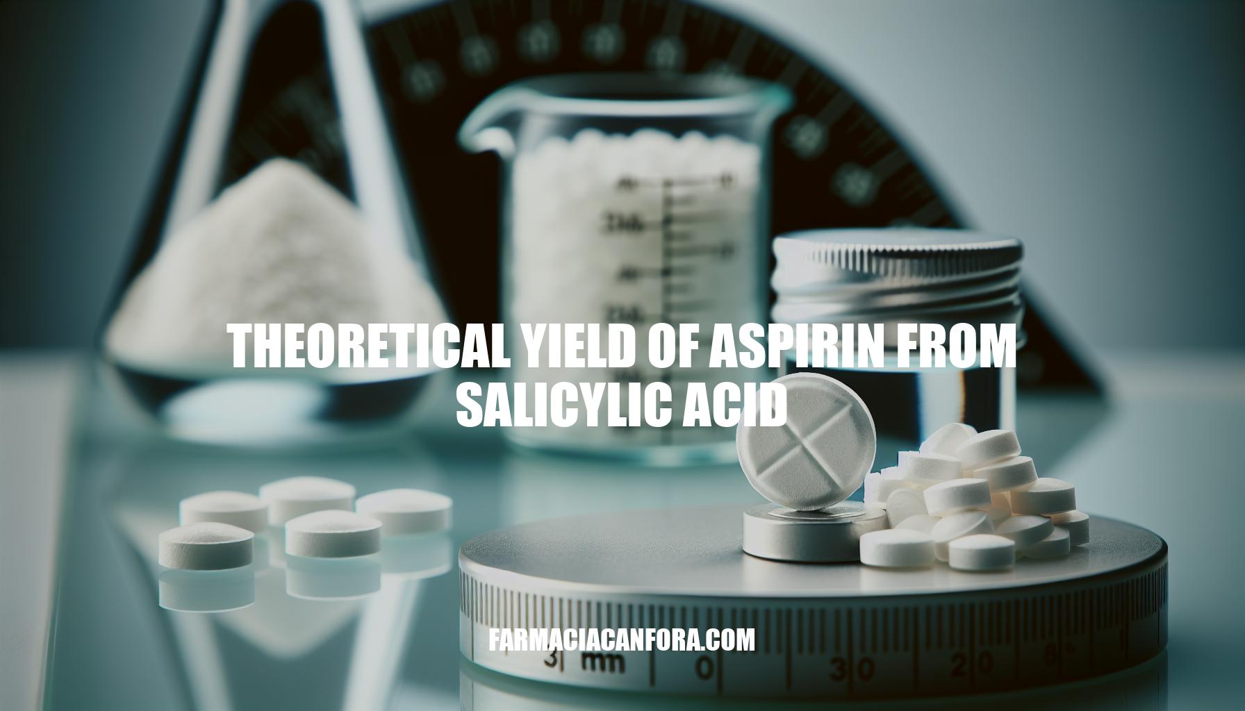 Theoretical Yield Of Salicylic Acid Synthesis Of Aspirin From Theoretical Yield Of Salicylic Acid Synthesis Of Aspirin From