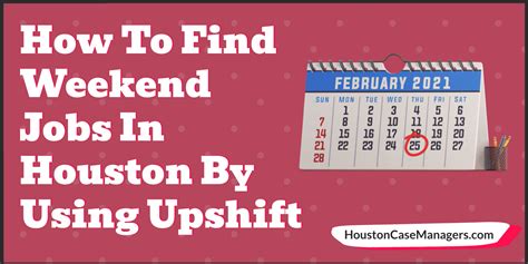 Weekend Jobs Houston: Top Opportunities to Earn Extra Cash