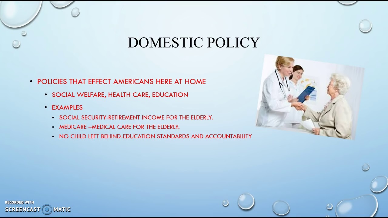What Is Domestic Policy In Simple Terms What Is Domestic Policy In Simple Terms